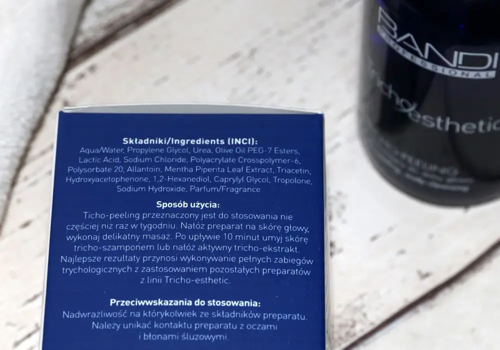 Jak stosować Bandi Tricho Peeling, aby uniknąć problemów ze skórą głowy