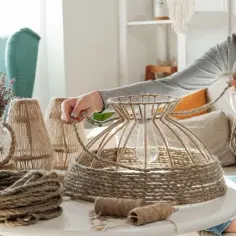 Jak stworzyć stelaż do abażuru DIY - proste kroki i materiały